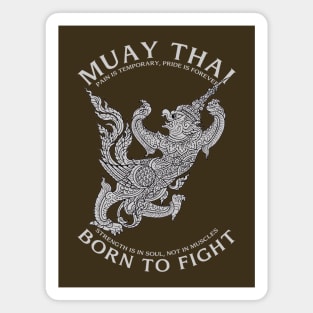 Muay Thai Boran The Art of Eight Limbs Magnet